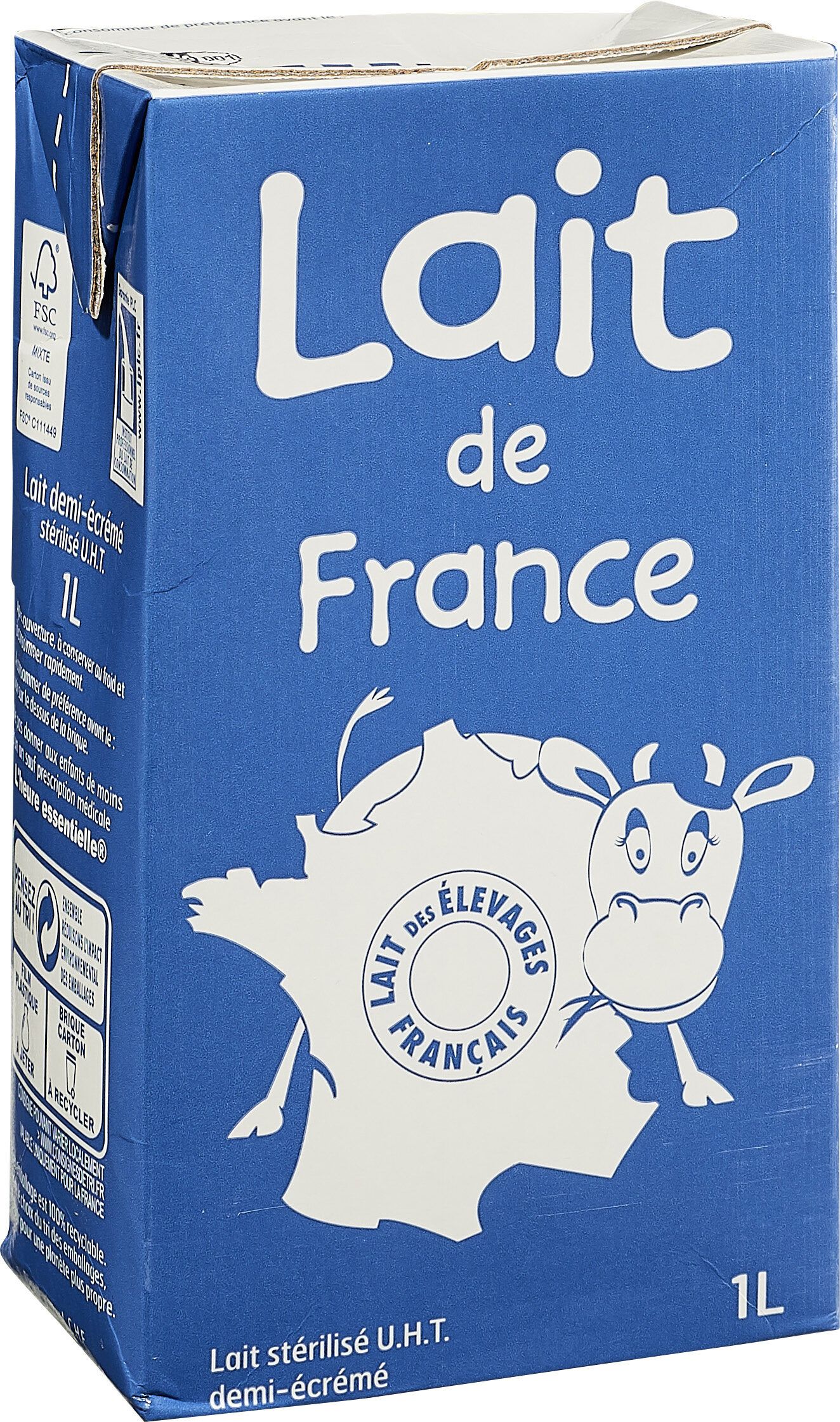 brique de lait